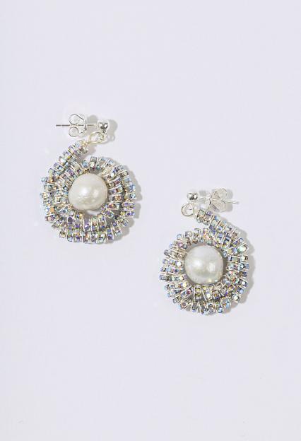 Pearl Octopuss.y Mini Lumaca Earrings 